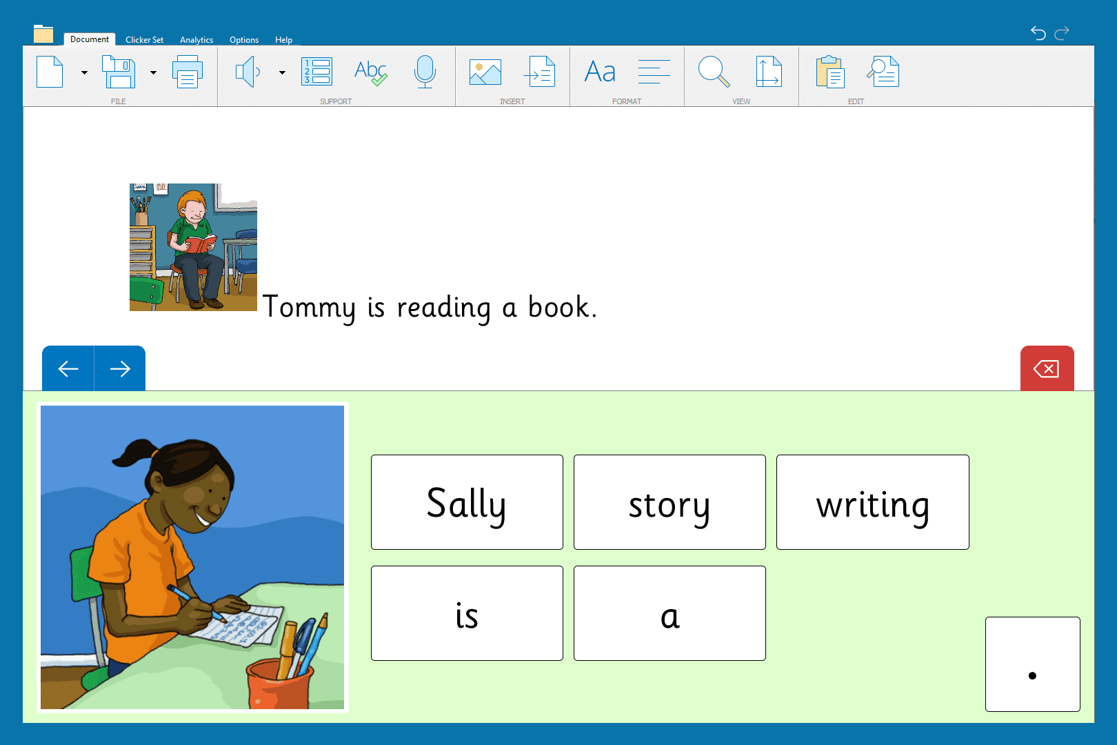 Sentence Sets Screenshot