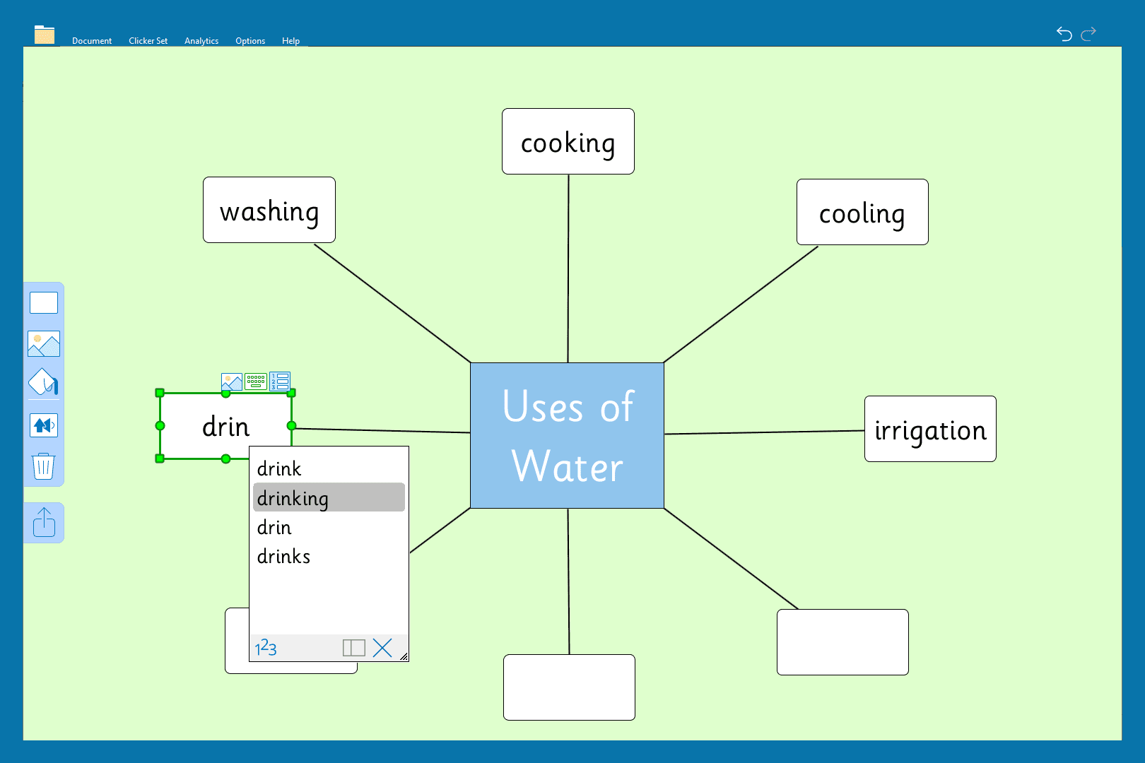 Organise ideas screenshot 2