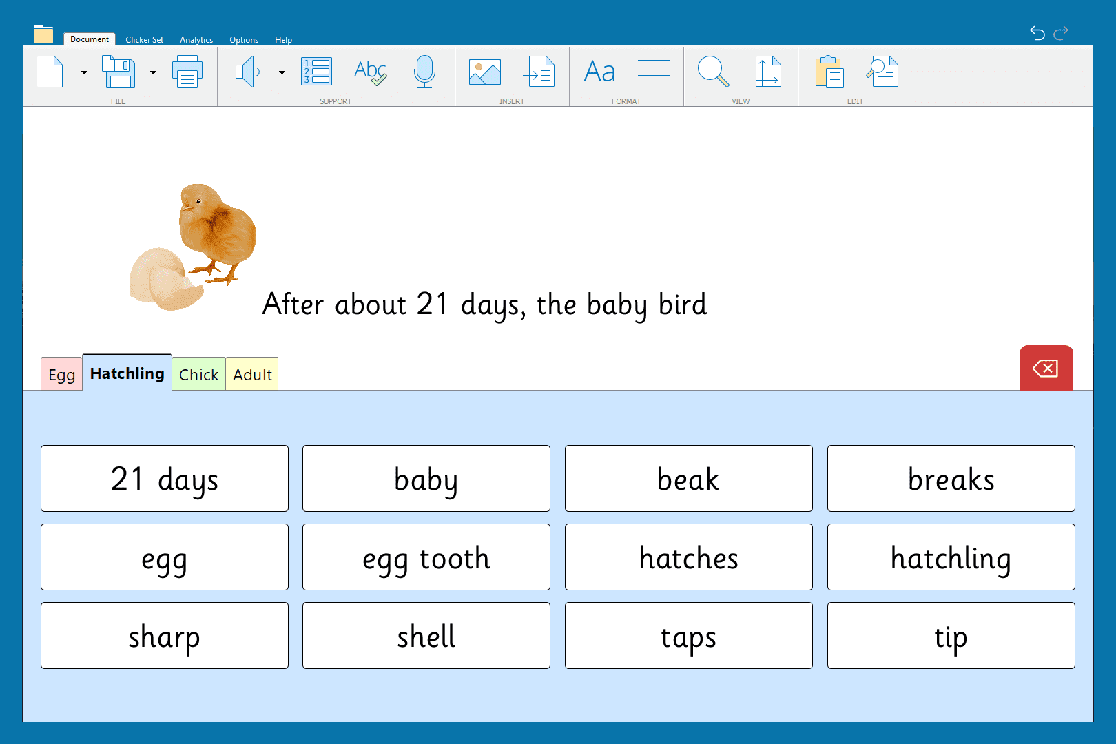 Word Banks screenshot
