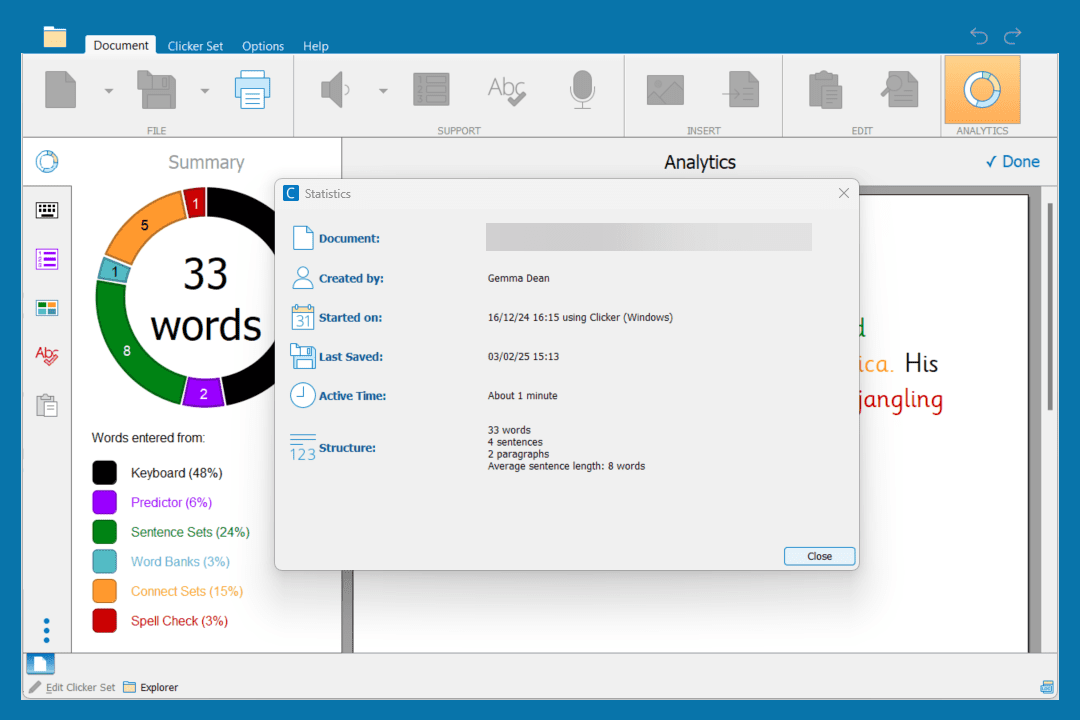 Clicker Analytics screenshot 3