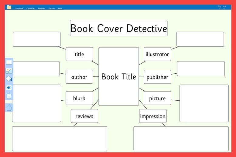 Book cover detective