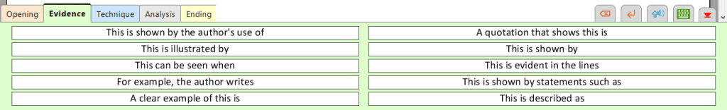 Text Analysis Wordbar