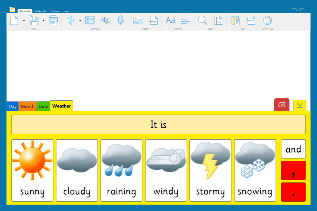 Today's Weather Connect Set.